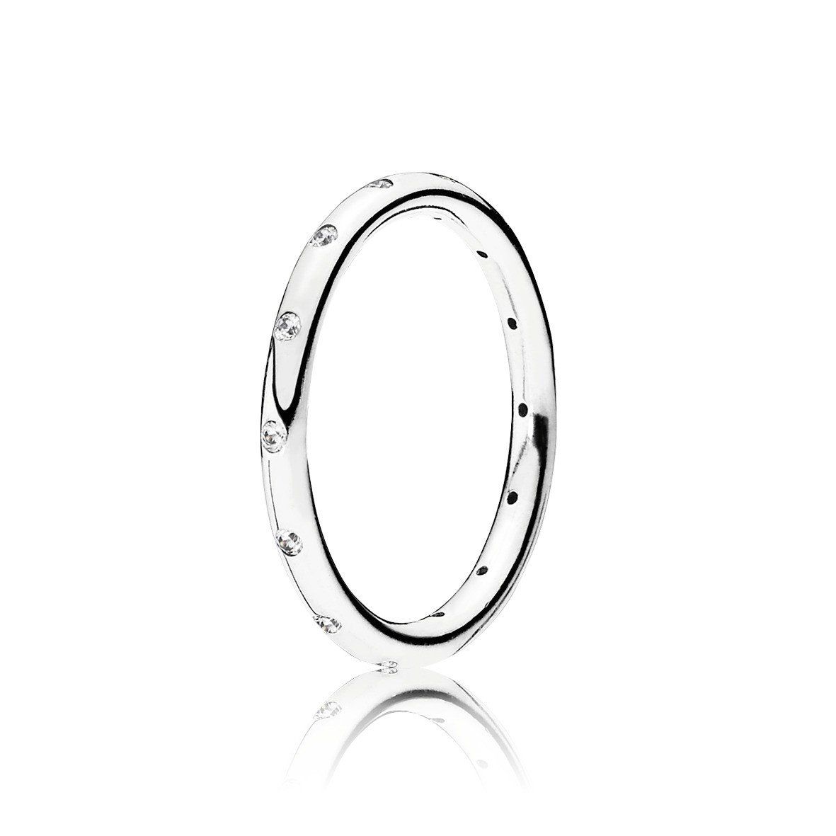 Simple Sparkling Band Ring