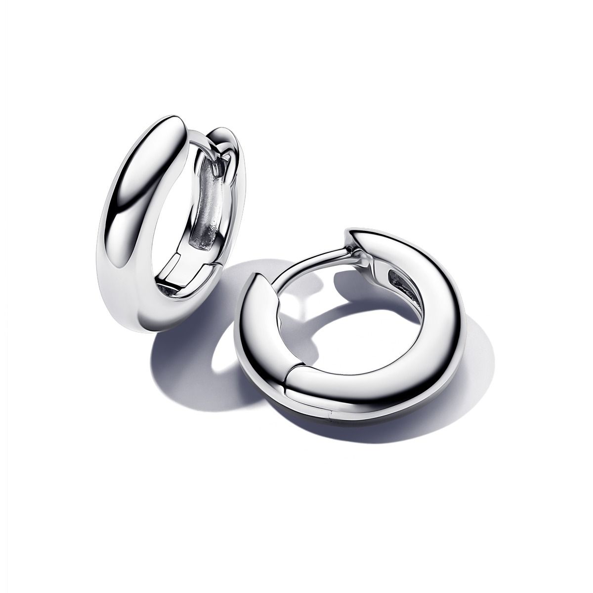 Round Hoop  Earrings