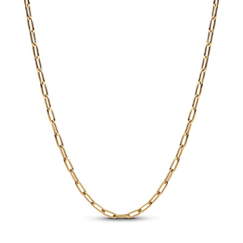 Elongated Link Chain Necklace