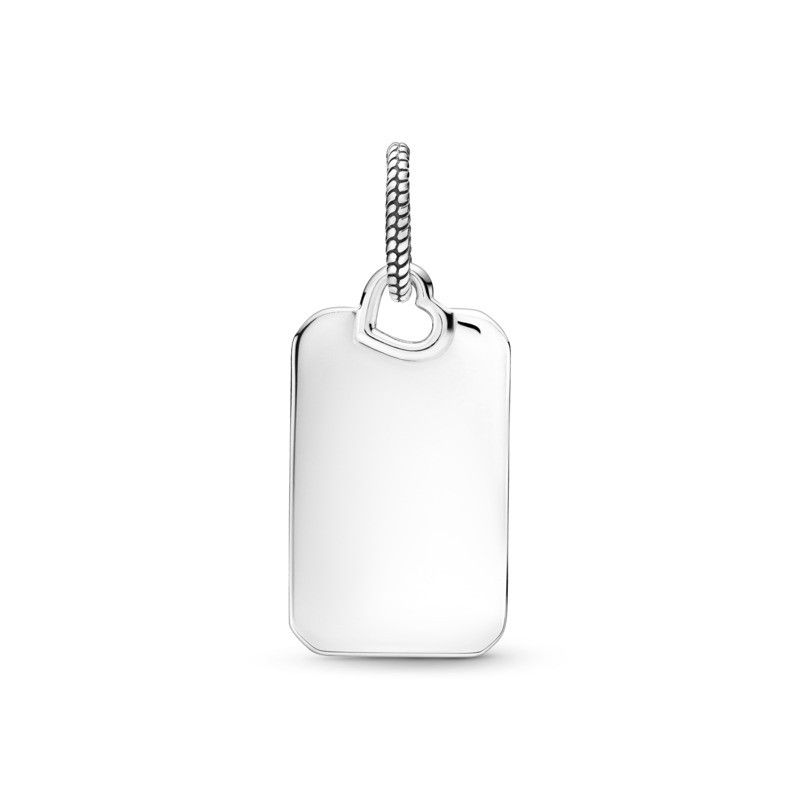 Engravable Rectangle Tag Pendant