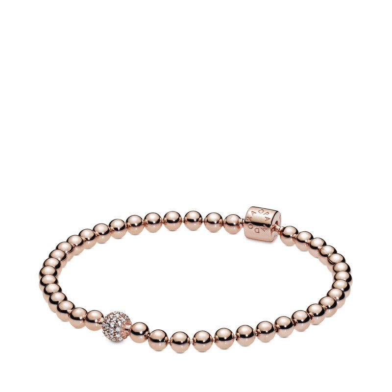 Beads & Pavè Bracelet