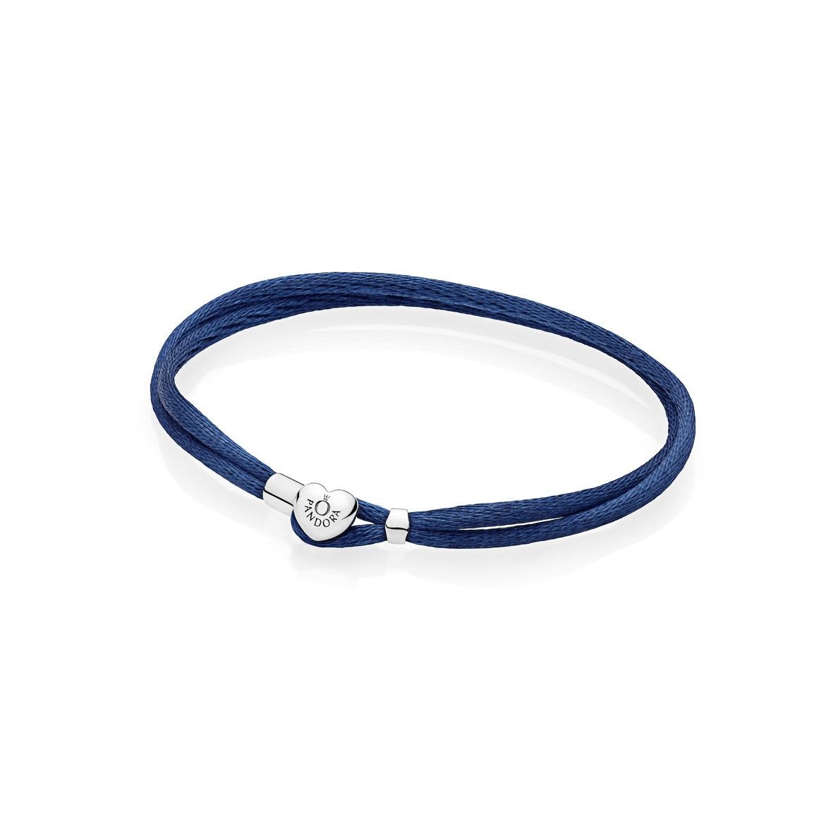 Moments Fabric Cord Bracelet, Dark Blue