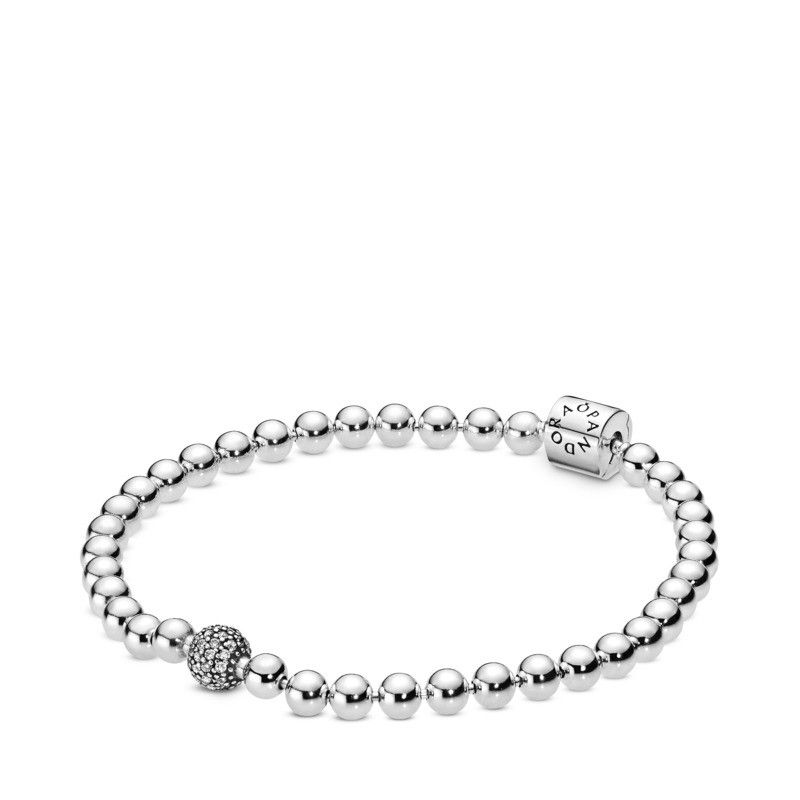 Beads & Pavè Bracelet