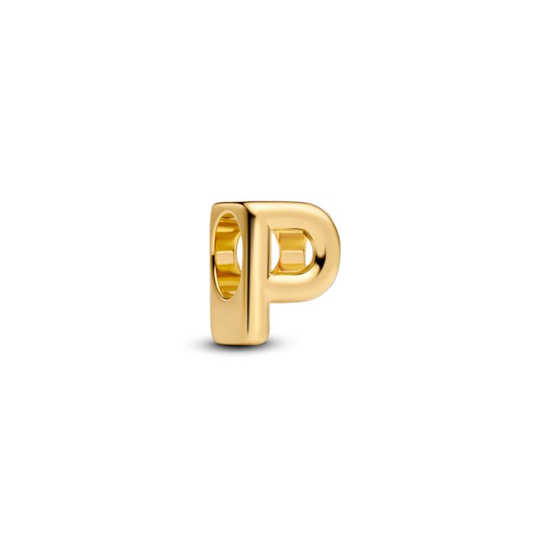 Letter P Alphabet Charm