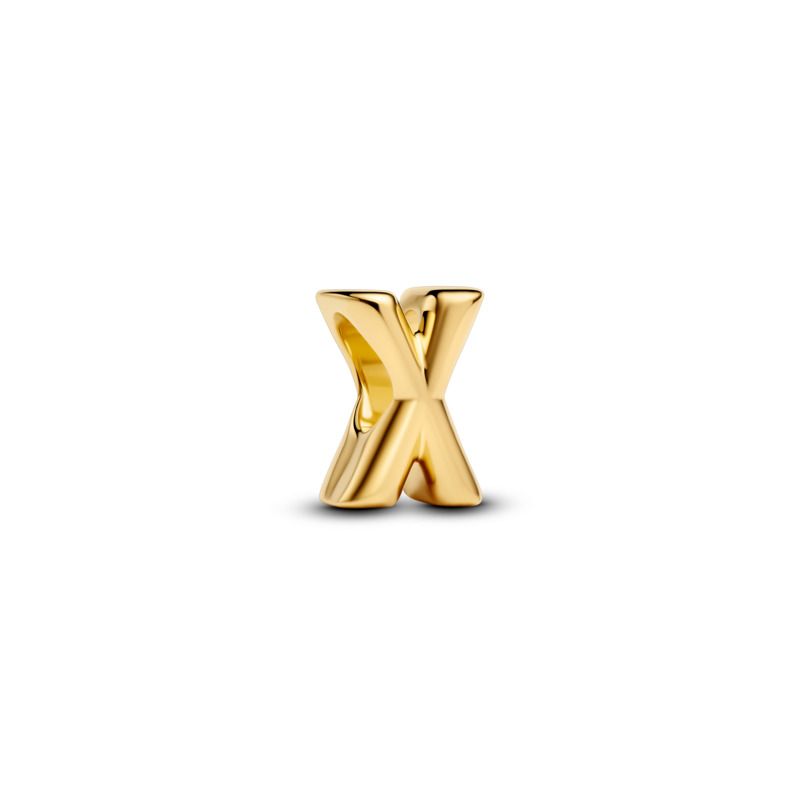 Letter X Alphabet Charm