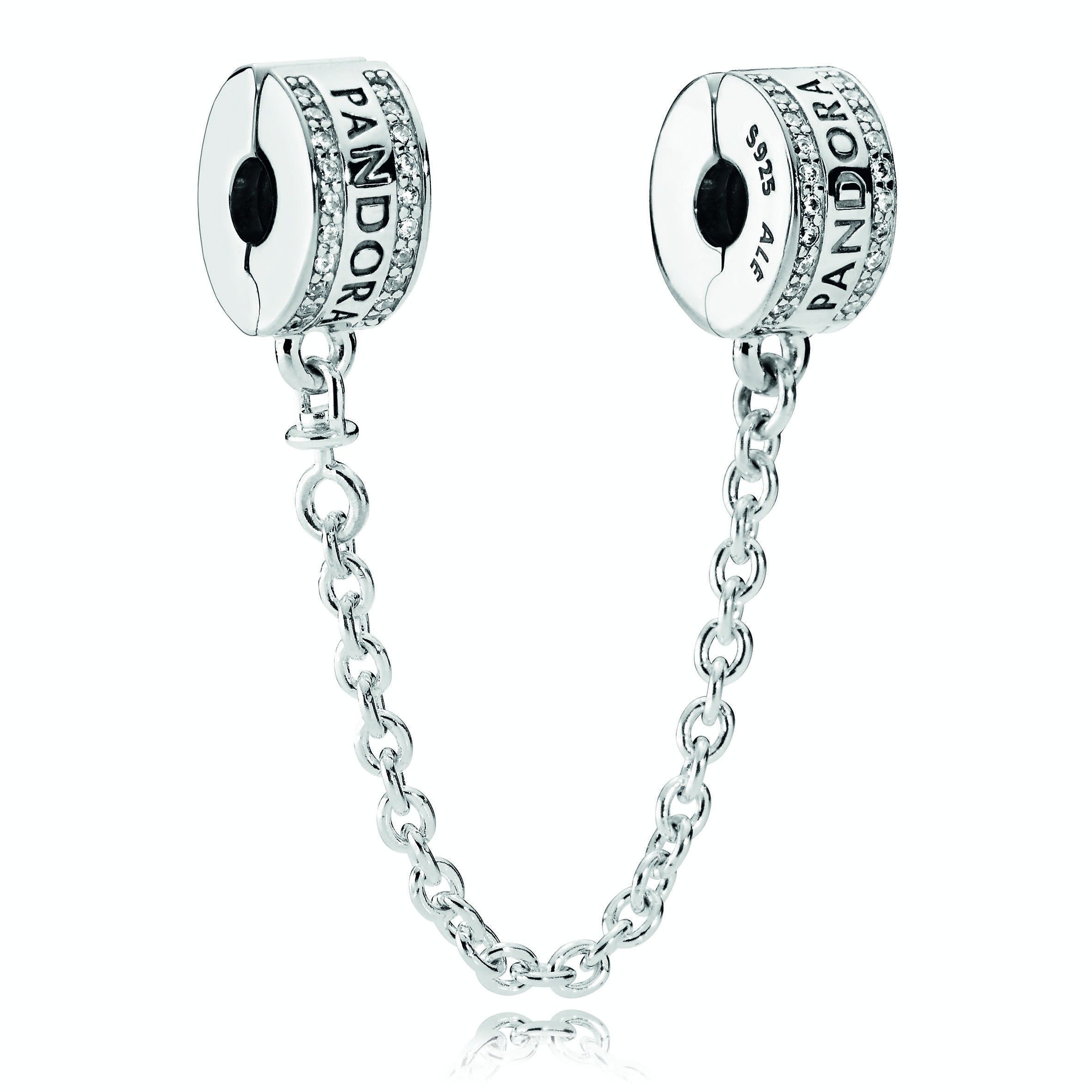 PANDORA Logo  Safety Chain