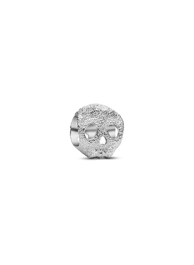 Textured Skull Mini Charm