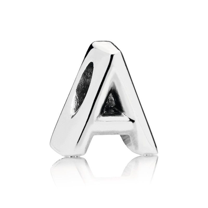 Letter A Alphabet Charm
