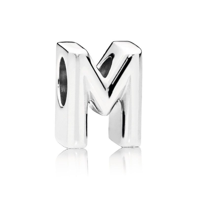 Letter M Alphabet Charm