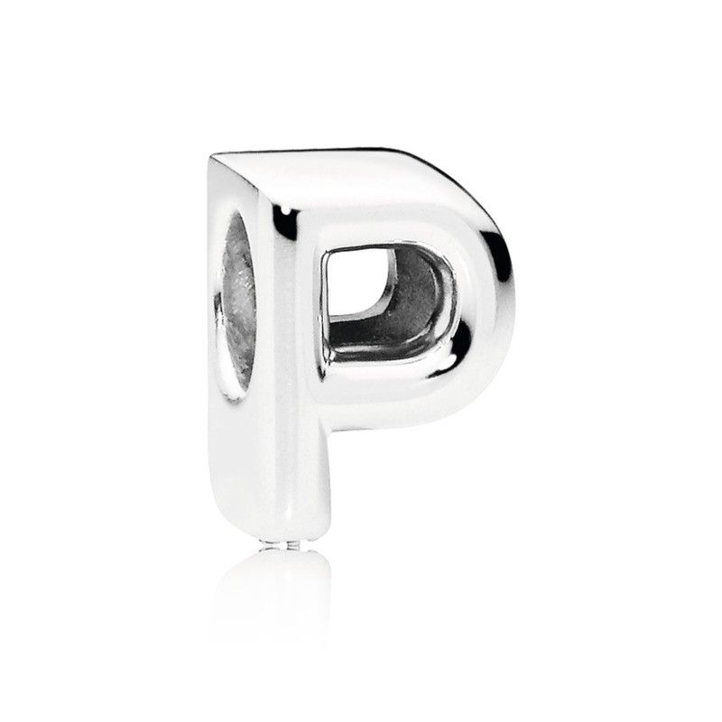Letter P Alphabet Charm