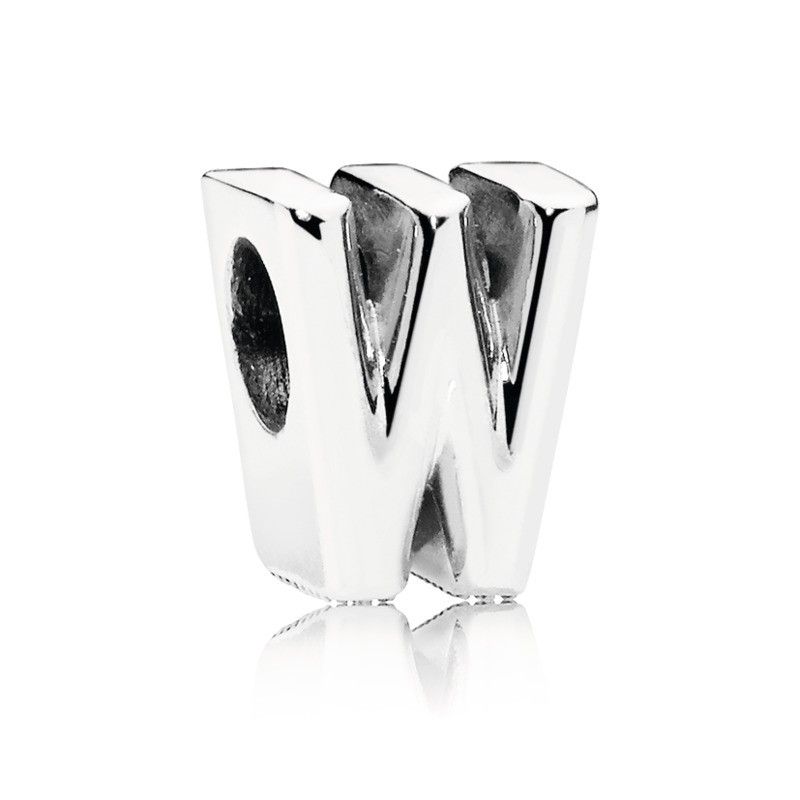 Letter W Alphabet Charm