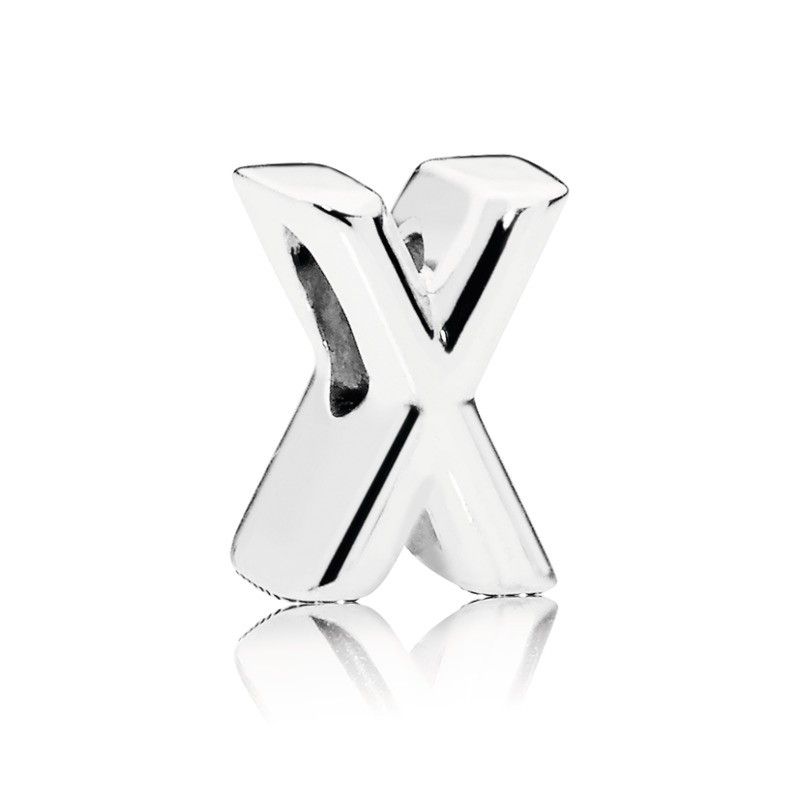 Letter X Alphabet Charm