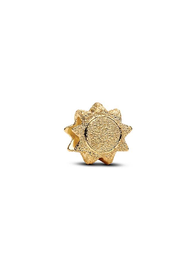 Textured Sun Mini Charm
