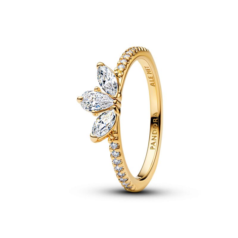 Sparkling Herbarium Cluster Ring