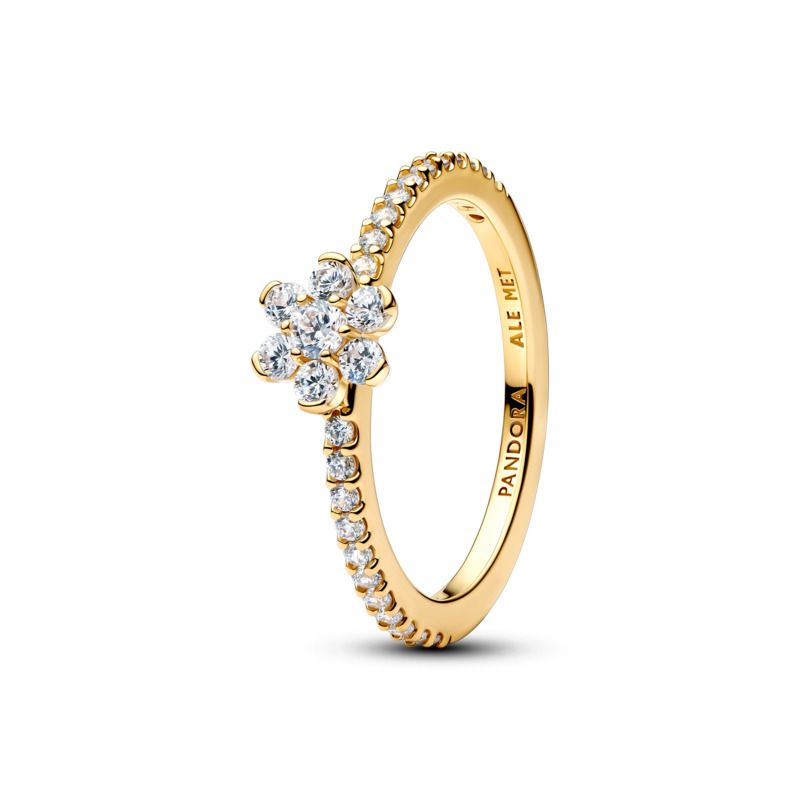Sparkling Flower Ring