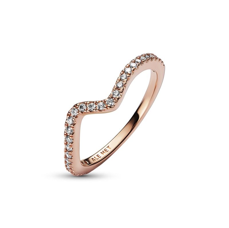 Sparkling Wave Ring