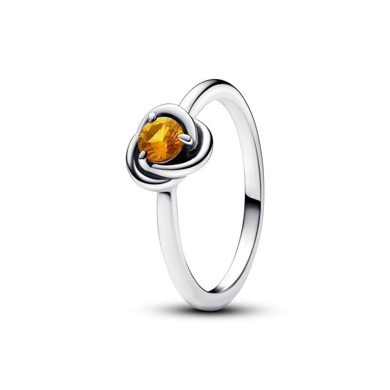 Honey Eternity Circle Ring