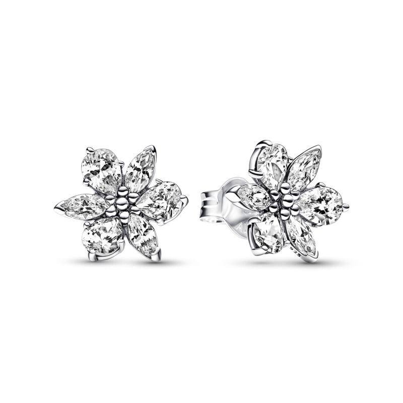 Sparkling Herbarium Cluster Stud Earrings
