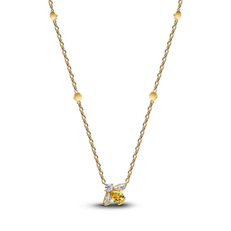 Honey Bee Pendant Necklace