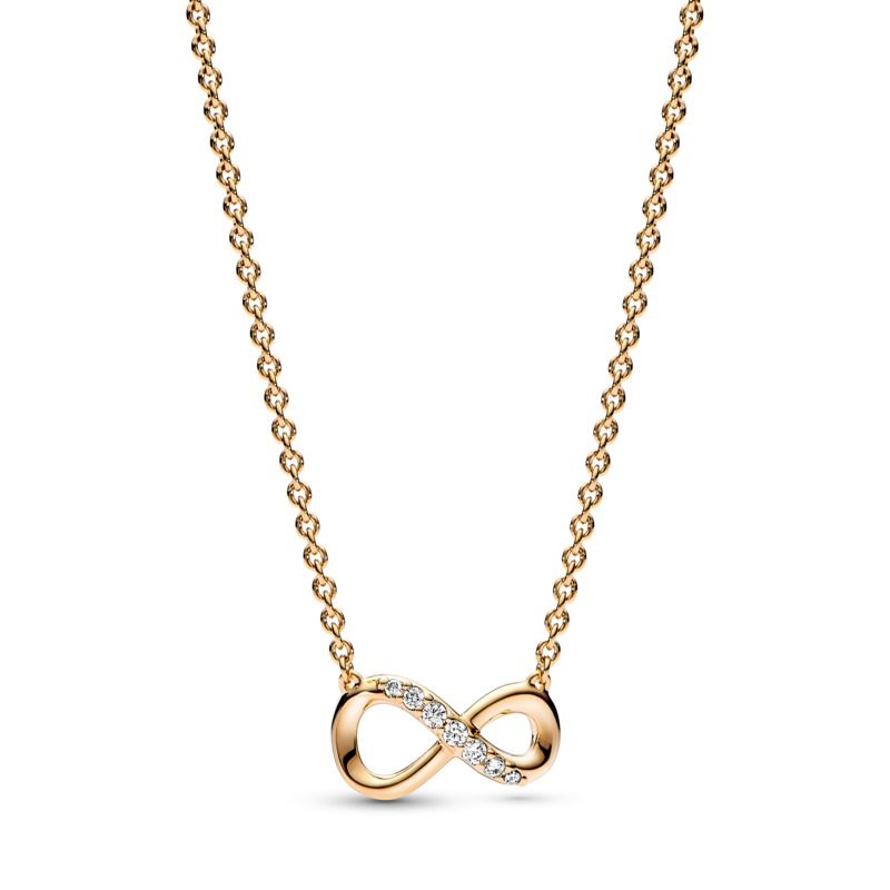  Sparkling Infinity Collier Necklace