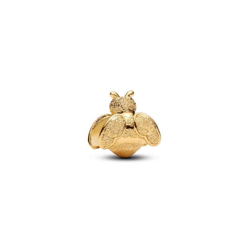 Textured Bee Mini Charm