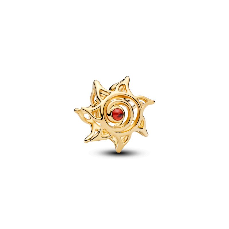 Sun Openwork Charm