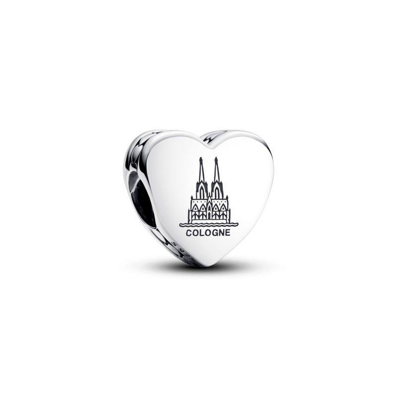 Engravable Cologne Heart Charm