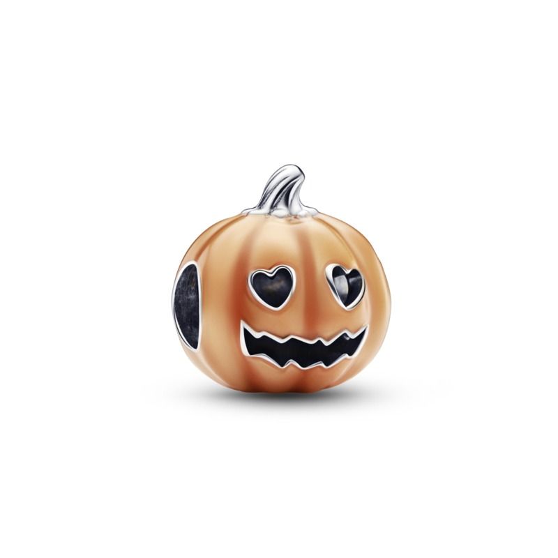 Glow-in-the-dark Spooky Pumpkin Charm
