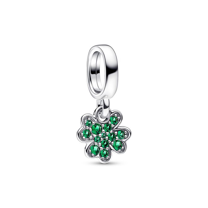  Four Leaf Clover Dangle Charm