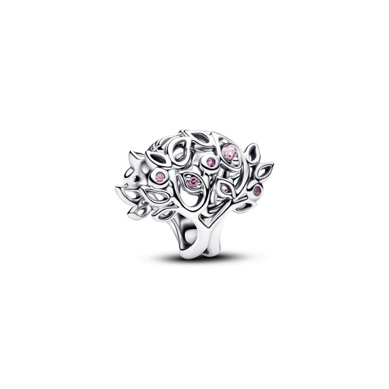 Family Tree Openwork Charm