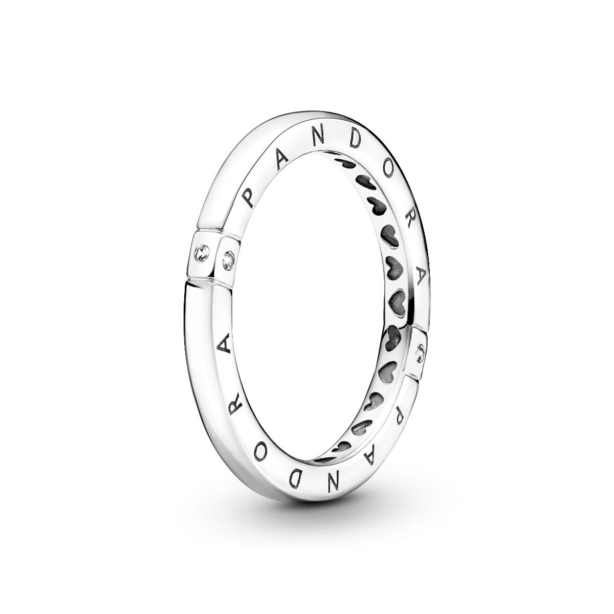 Logo & Hearts Ring