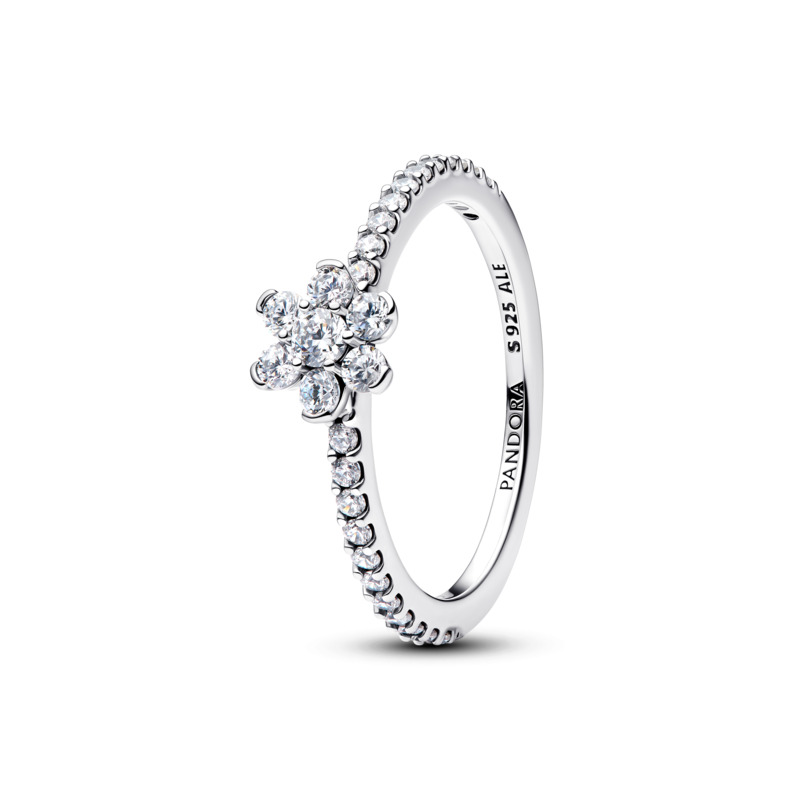 Sparkling Flower Ring - PandoraShop Online
