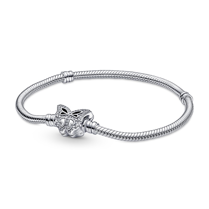 Pandora 569539C00 Womens Bracelet Silver 925 with Gold Tone Heart Clasp